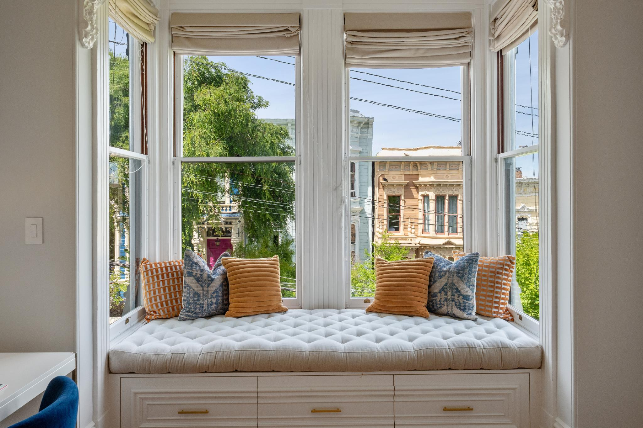 Bay window view